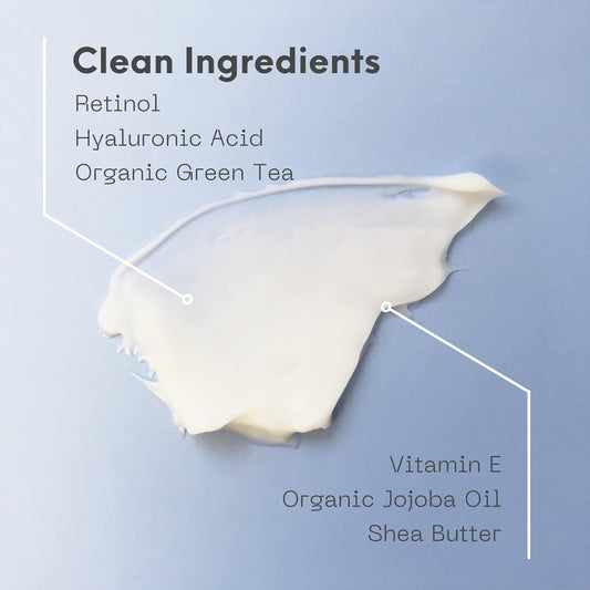 Lilyana Naturals Anti Aging Retinol Cream And Face Cream Bundle 1.07 Oz - Retinol Moisturizer For Face And Anti-Aging Wrinkle Cream For Face, Helps With Dry Skin And Dark Spot Brightening