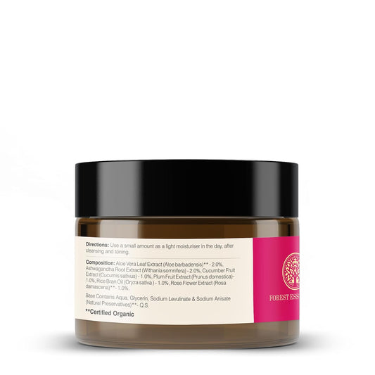 Forest Essentials Light Hydrating Facial Gel Pure Rosewater -50G