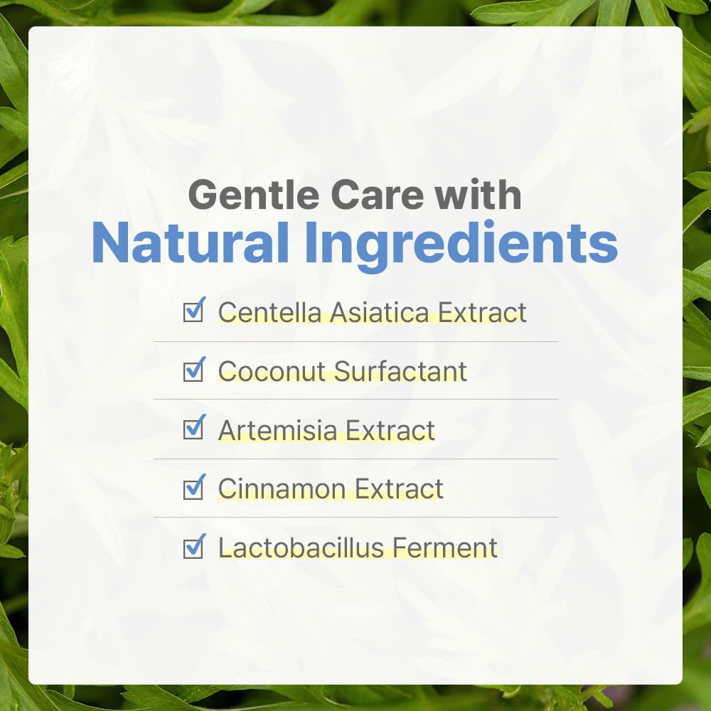 Sam'U Ph Sensitive Gel Foam Cleanser | Korean Hydrating Face Wash With Hyaluronic Acid & Centella | Gentle Facial Cleanser For Dry & Sensitive Skin (5.07 Fl. Oz.) : Beauty & Personal Care