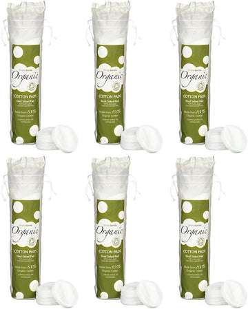 (6 PACK) - Simply Gentle - Cosmetic Pads | 100pads | 6 PACK BUNDLE