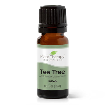 Plant Therapy Tea Tree Essential Oil 100% Pure, Undiluted, Natural Aromatherapy, Therapeutic Grade 10 Ml (1/3 Oz)