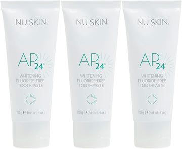 Nu Skin AP 24 Whitening Fluoride-Free Toothpaste (3 Pack)