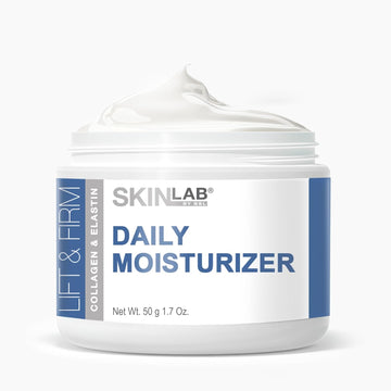 Skin Lab Lift & Firm Daily Moisturizer - Hydrolyzed Collagen & Elastin, Vitamin C And Vitamin E To Moisturize, Soften & Soothe Fine Lines And Wrinkles 1.7 Oz