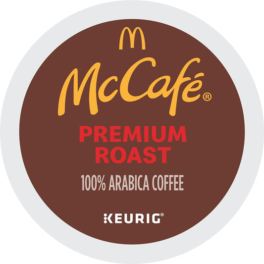 McCafe Premium Roast Coffee, Single Serve Keurig K-Cup Pods, Medium Roast, 72 Count (6 Packs of 12)
