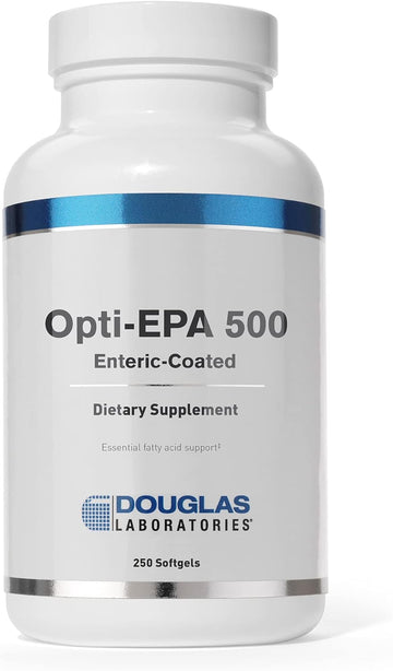 Douglas Laboratories Opti-Epa 500 | Enteric-Coated To Support Brain, Eyes, Pregnancy And Cardiovascular Health | 250 Softgels