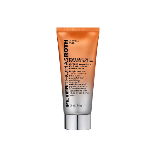 Peter Thomas Roth | Potent-C Power Scrub | Brightening Facial Scrub With Vitamin C, Face Exfoliating Scrub, 4 fl. oz. : Beauty & Personal Care