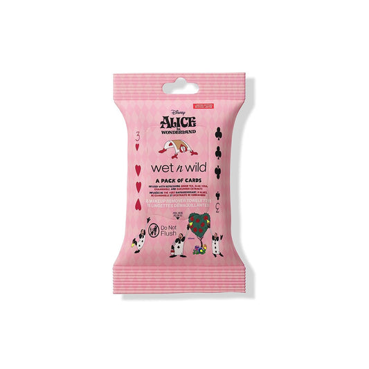 Wet N Wild A Pack Of Cards Makeup Remover Towelettes Alice In Wonderland Collection