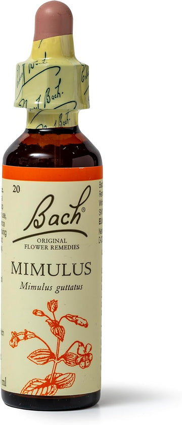 Bach Original Flower Remedies Red Chestnut, Face Your Fears, Peace Of Mind, Emotional Wellness, Natural Flower Essence, 10Ml