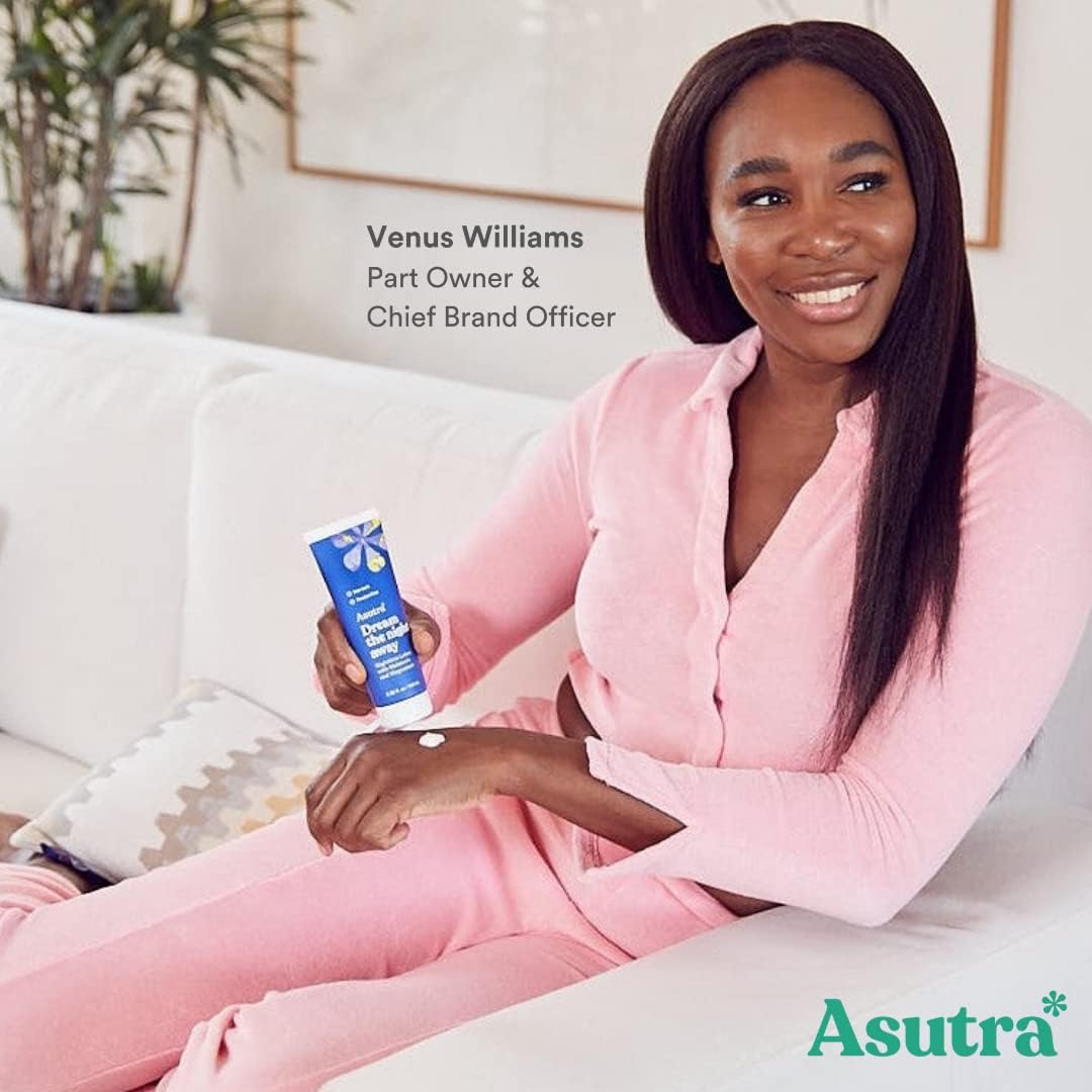 Asutra Melatonin Lotion With Magnesium, 100 Ml - With Sweet Almond Oil, Shea Butter And Lemongrass Essential Oil Aromatherapy : Health & Household