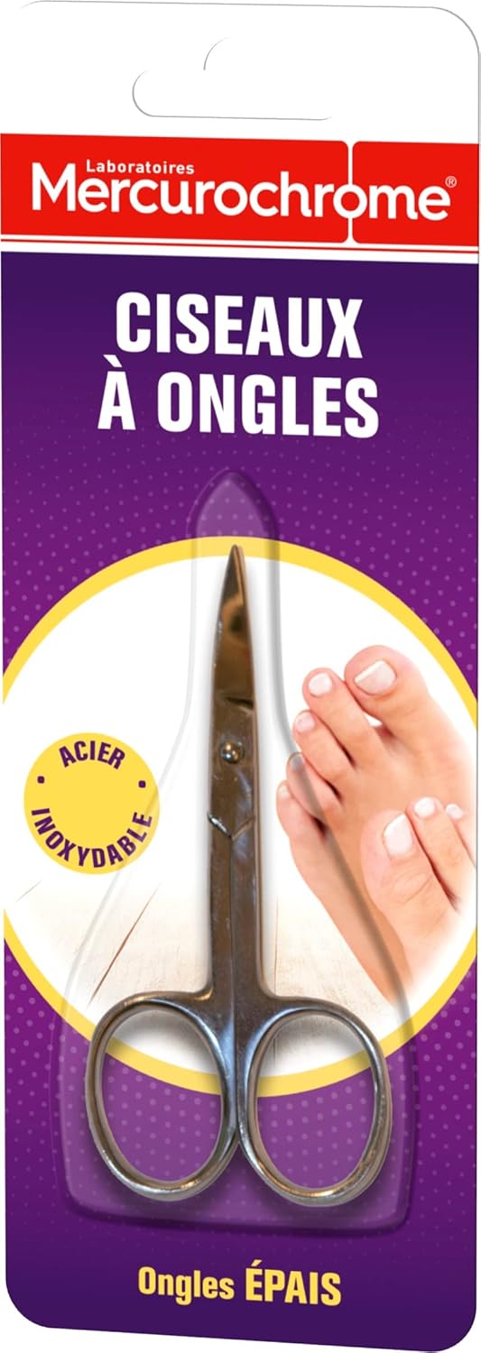 Mercurochrome Nail Scissors