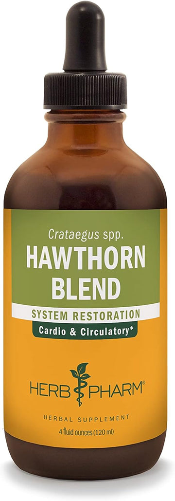 Herb Pharm Hawthorn Blend Liquid Extract for Cardiovascular and Circulatory Support