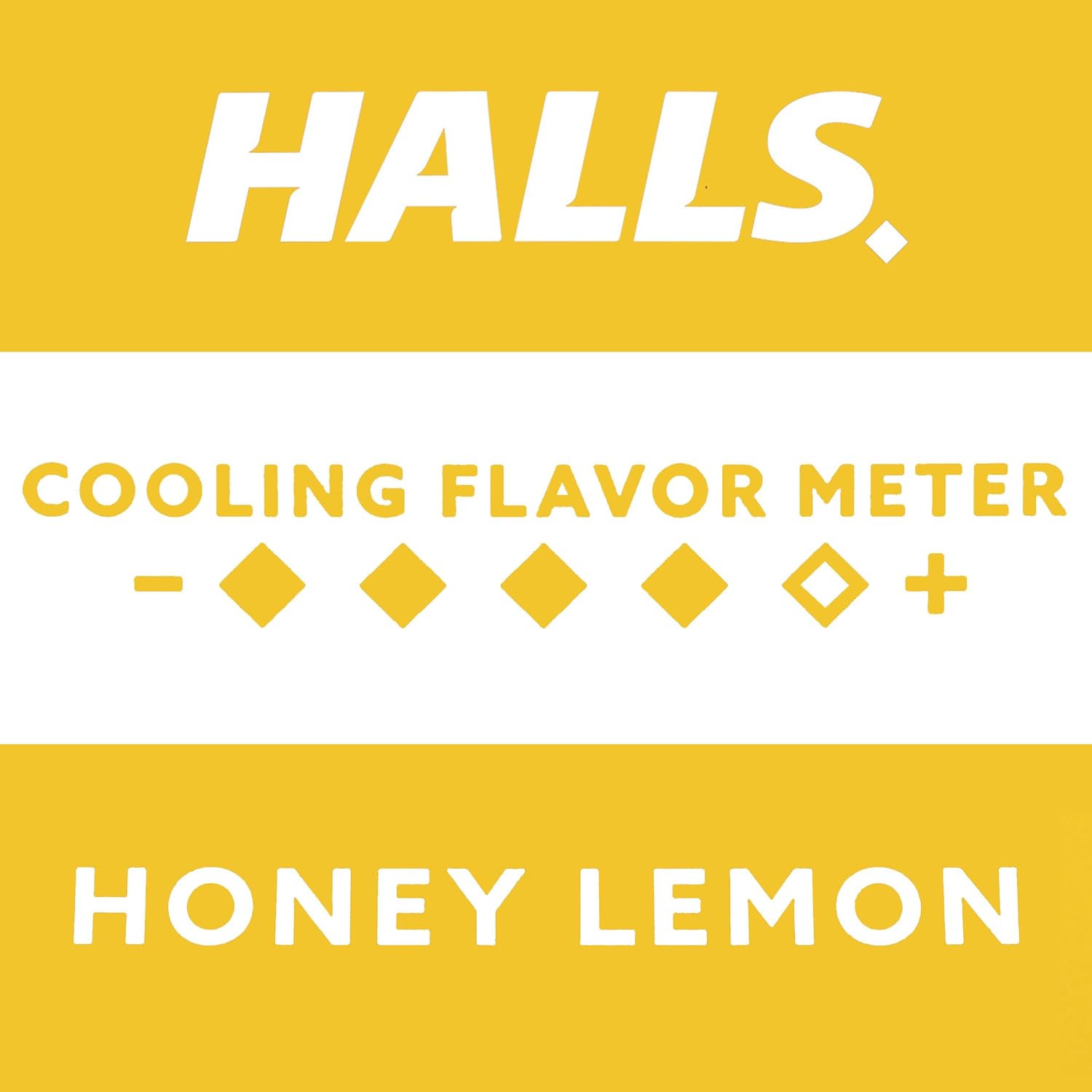 Halls Relief Honey Lemon Cough Drops, 30 Drops : Health & Household