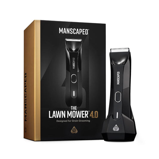 Manscaped® Body, Beard & Face Bundle - The Lawn Mower® 4.0 Electric Groin Hair Groomer, The Beard Hedger™ Premium Beard Trimmer, Weed Whacker® 2.0 Nose & Ear Hair Razor, The Shed Toiletry Bag