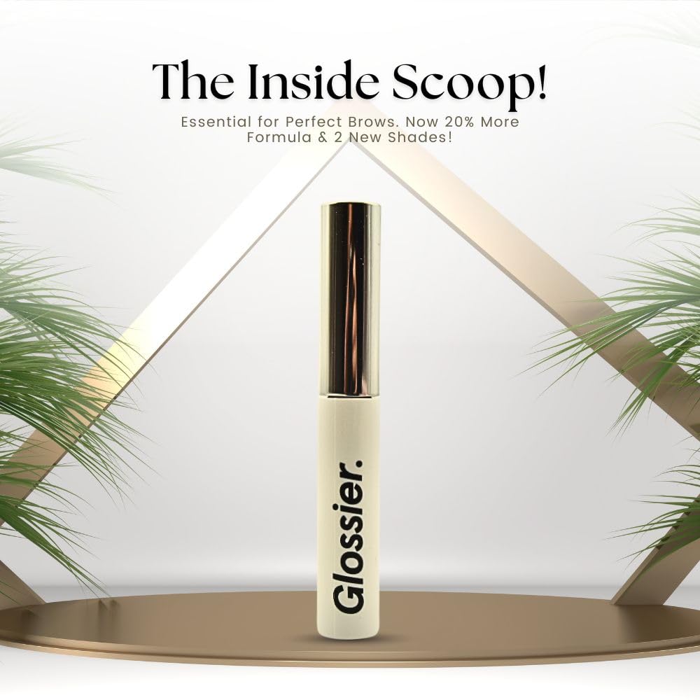 Glossier Boy Brow Volumizing Eyebrow Gel-Pomade - Brown - Medium-Dark Brown : Beauty & Personal Care