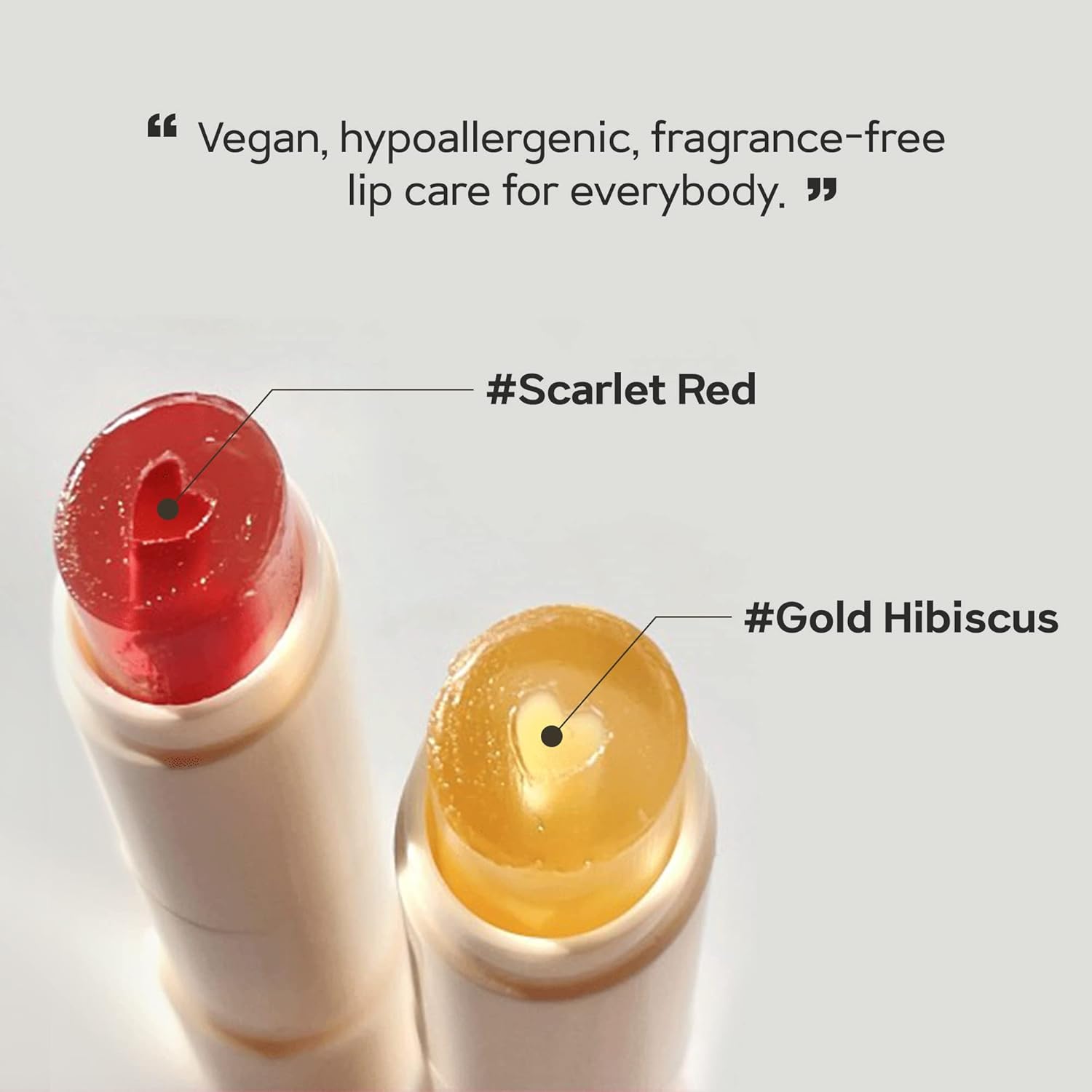 Scarlet Red Core Essential Lip Balm – Non-Sticky Tint Intense Hydration & Protection For Dry Cracked Chapped Lips Hydrating With Shea Butter Golden Hibiscus Rosehip Jojoba Seed Grape Seed Oil