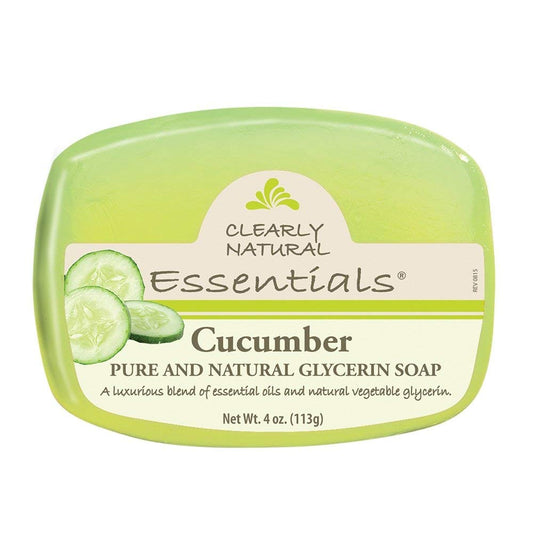 Clearly Natural Bar Soap,Glycerine,Cucmbr, 4 Oz , 6 Pack : Bath Soaps : Beauty & Personal Care