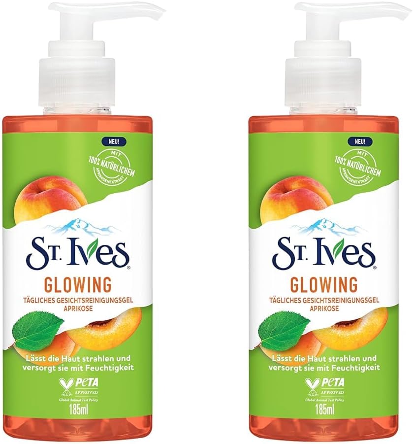 St Ives 200Ml Daily Facial Cleanser Glowing Apricot