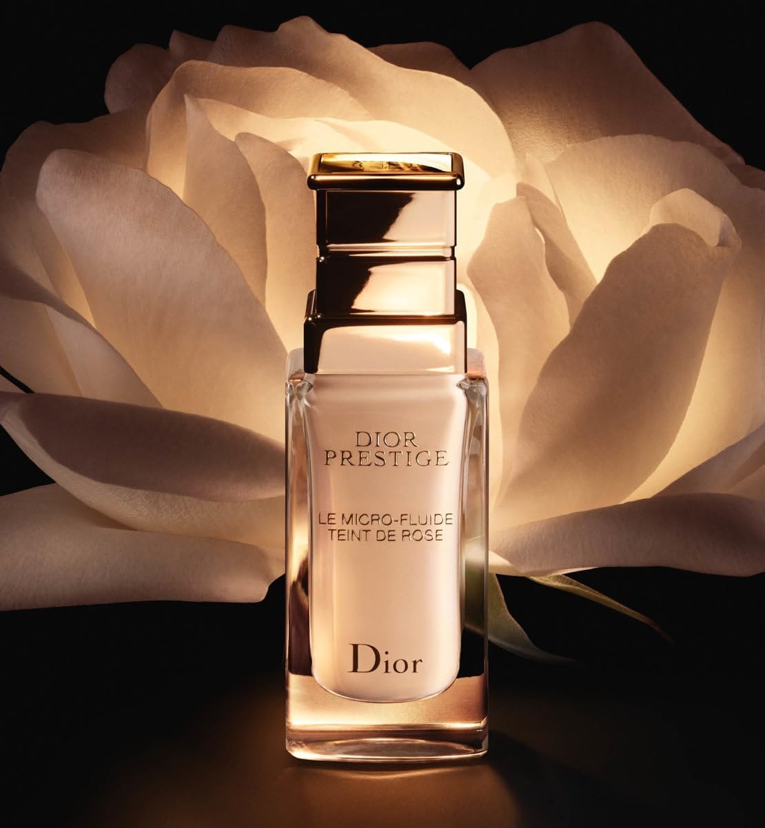 Dior Prestige Le Micro-Fluide Teint De Rose Foundation - 0N Neutral, 30 Ml