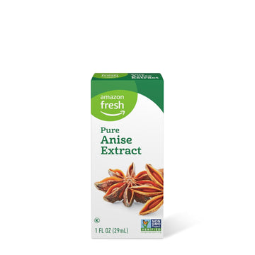 Amazon Fresh, Pure Anise Extract, 1 Fl Oz (Previously Happy Belly, Packaging May Vary)