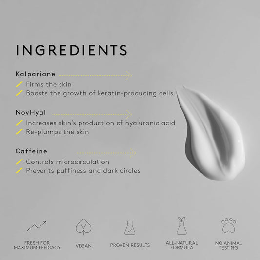 Nuori Infinity Bio-Fusion Eye Serum | For All Skin Types, Brightening And Firming Serum For Eyes, Addressing Visible Signs Of Aging, 10 Ml, 0.2 Fl Oz