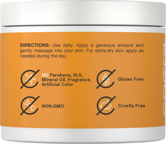 Manuka Honey Cream | With Royal Jelly | 4Oz | Hydrating Moisturizer For Face & Skin | Free Of Parabens, Sls, & Fragrances | Packaging May Vary