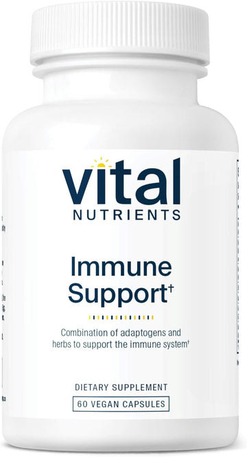 Vital Nutrients - Immune Support - Herbal Support for The Immune System - 60 Vegetarian Capsules per Bottle