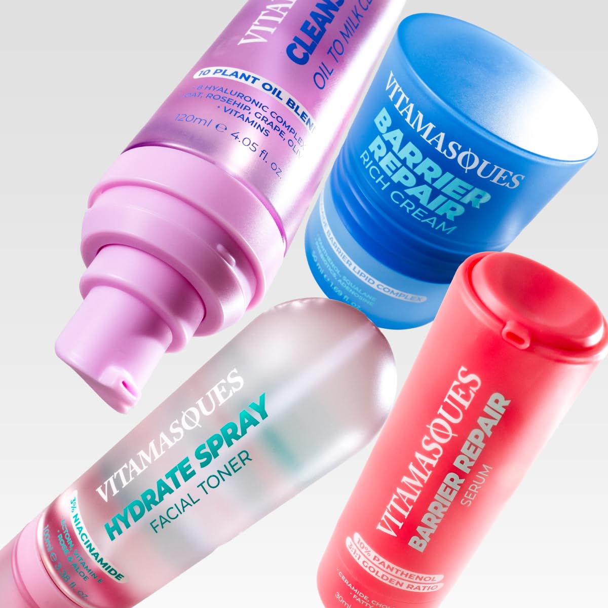 Vitamasques Barrier Repair Skincare Set, The Ultimate Solution For Fortified, Hydrated, And Radiant Skin
