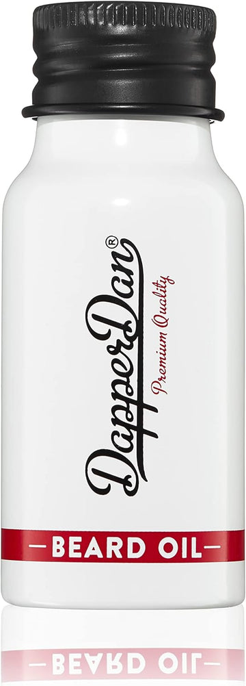 Dapper Dan Beard Oil, Essential Oil Blend For A Soft And Nourished Beard, For Daily Use, Vanilla And Tonka Bean Fragrance, 1 X 30Ml