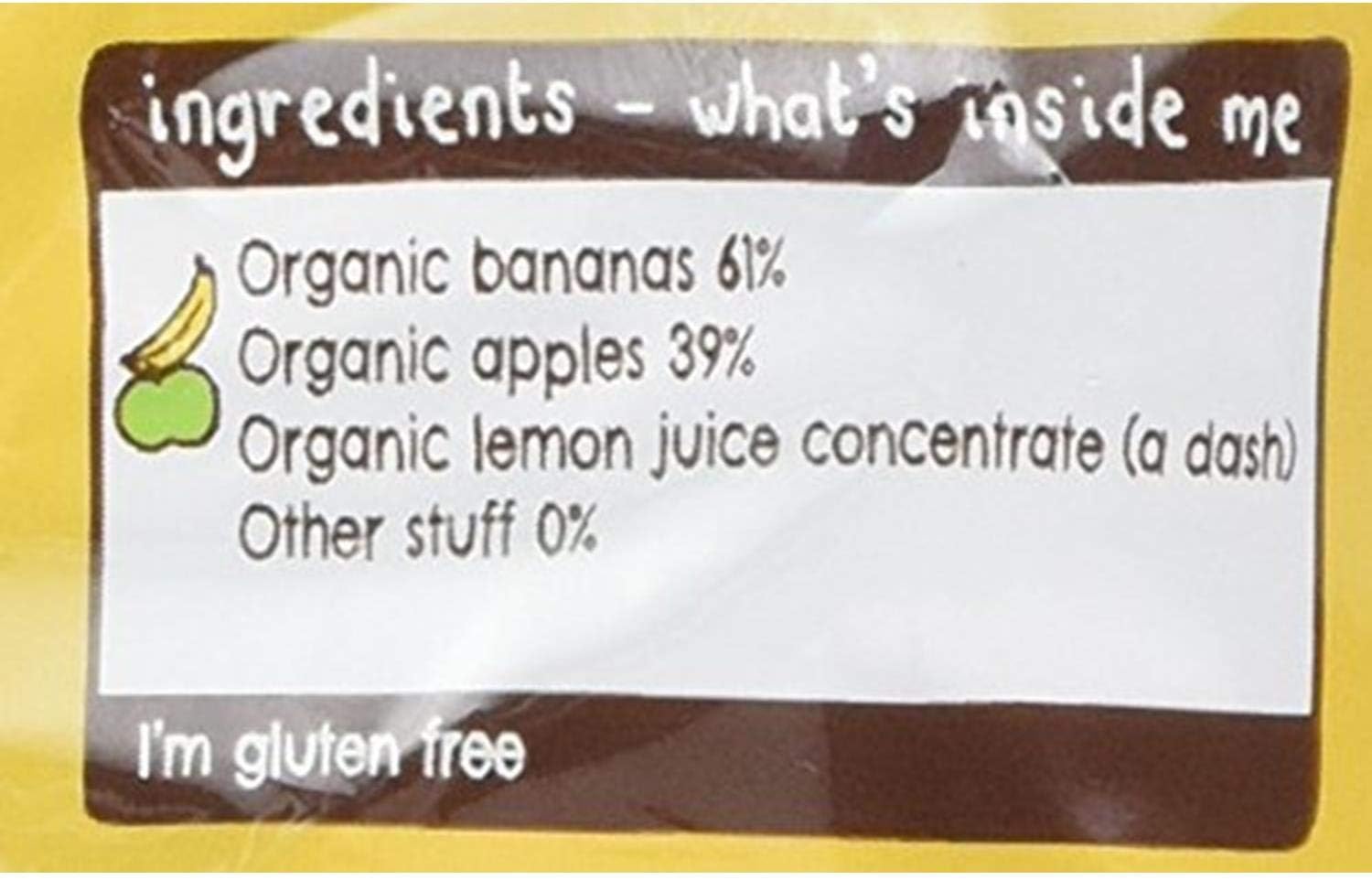 Ellas Kitchen 4 Month Apples & Bananas Puree 120G