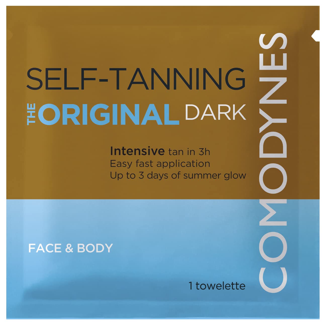 Comodynes Intensive Self Tan Towelettes, 8 Count : Beauty & Personal Care