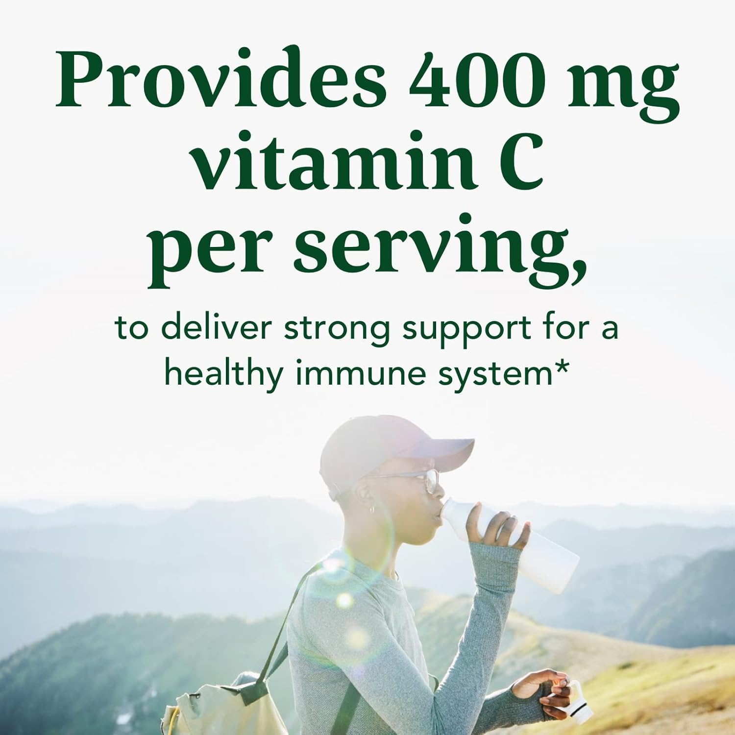 MegaFood Ultra C 400 mg - Vegan Immune Support Supplement with Vitamin C, Made with Real Food Including Broccoli, Carrot, Cranberry & Brown Rice, Gluten-Free, Kosher - 60 Tablets, 60 Servings : Health & Household