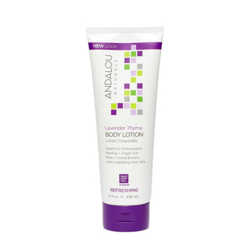 Andalou Naturals Lavender Thyme Refreshing Body Lotion, 8 Ounce
