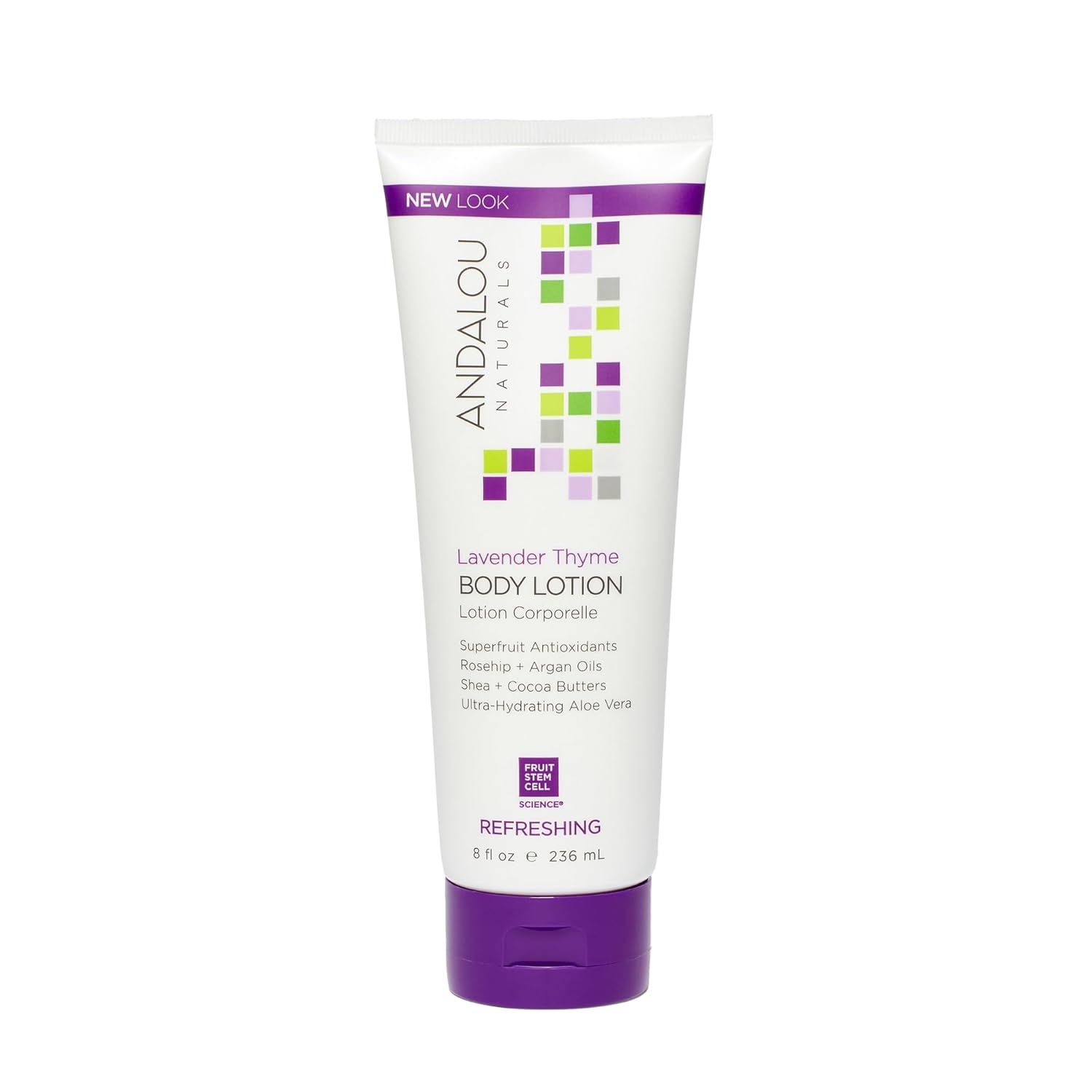 Andalou Naturals Lavender Thyme Refreshing Body Lotion, Value Size, 32 Ounce