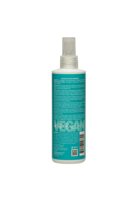 Leave-In Hair Mender Spray, Detangles & Adds Shine, Repairs Split Ends, Seals Hair Cuticle & Protects Hair Against Heat Damage, With Argan Oil – 8 Fl Oz