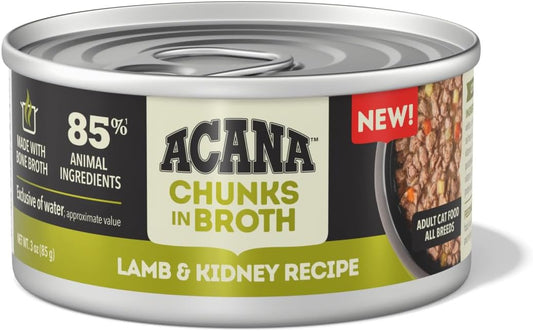 Acana™ Chunks In Broth Lamb & Kidney Recipe Wet Food For Cats (Case Of 12)