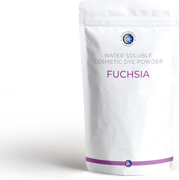 Mystic Moments | Fuchsia Water-Soluble Cosmetic Dye Powder 500g (5 x 100g Pouch) | Perfect for Soap Making, Creams, Make Ups, Shampoos and Lotions