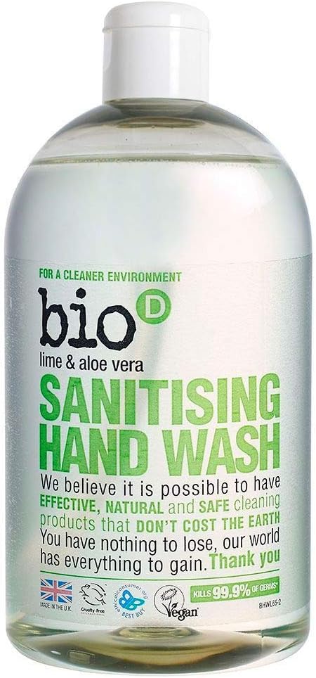 Butterfox Earphonesbio-D Anti Bacterial Hand Wash Lime & Aloe Vera X 2 (Pack Of 2)
