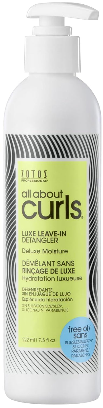 All About Curls Luxe Leave-In Detangler | Deluxe Moisture | Detangle, Moisturize, De-Frizz | All Curly Hair Types