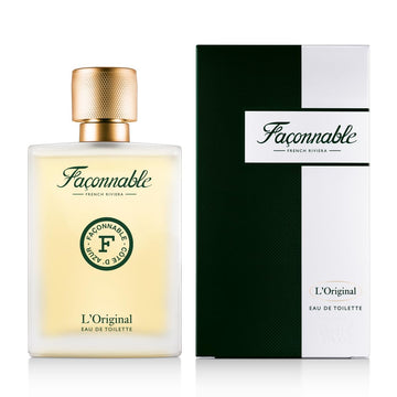 Façonnable - L'Original 90Ml (3 Fl Oz) - Eau De Toilette For Men - Aromatic & Ferny Scents