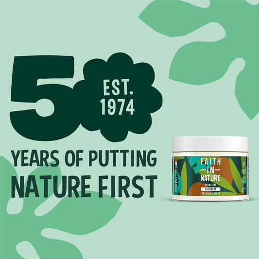 Faith In Nature Natural Dragon Fruit Hair Mask, Revitalising, Vegan And Cruelty Free, No Sls Or Parabens, For All Hair Type, 300 Ml