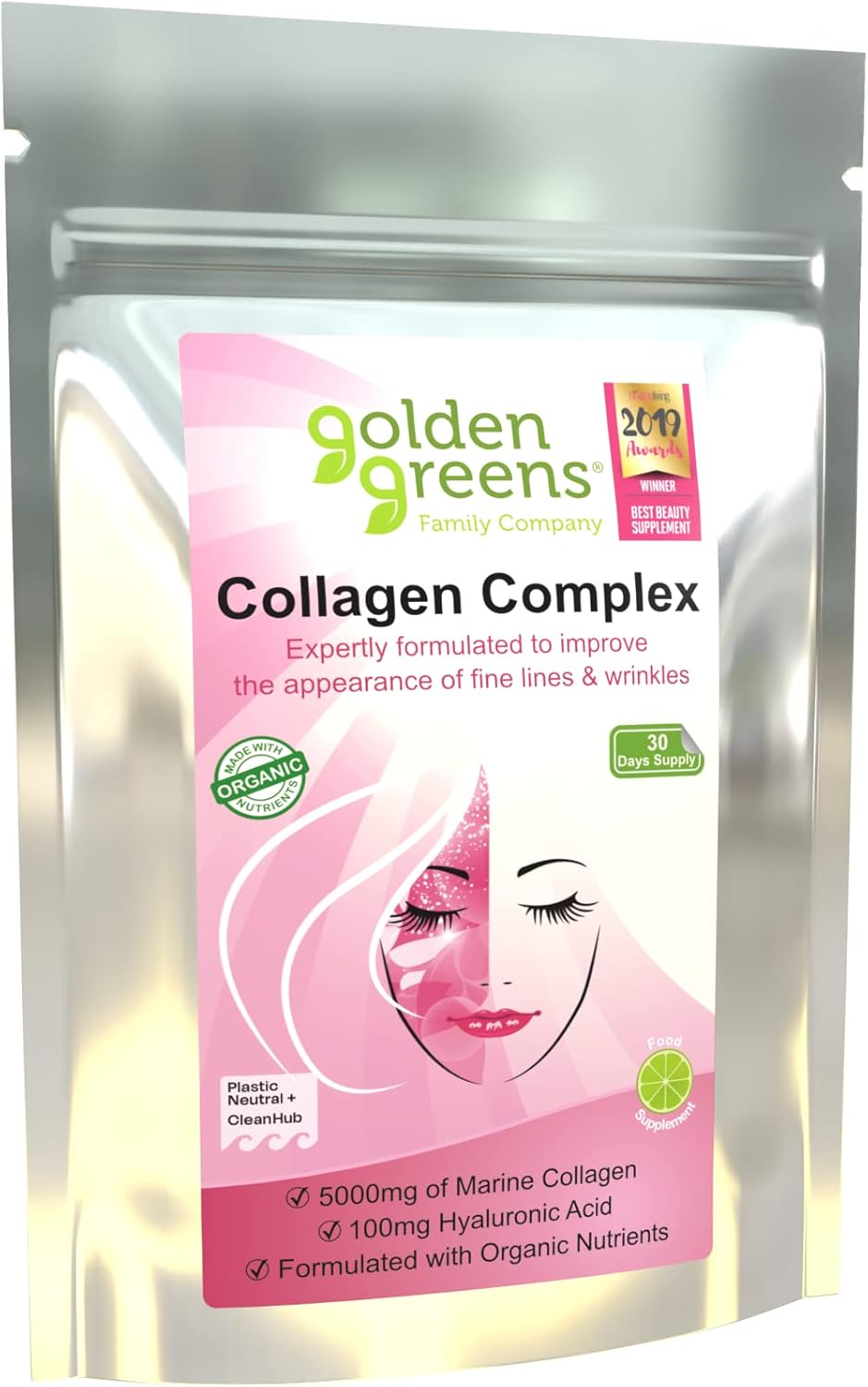 Golden Greens Expert Collagen Complex Powder, 300 G