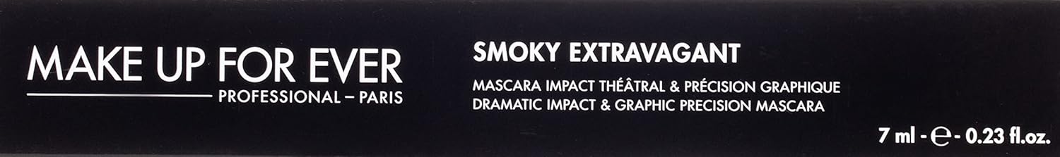 Make Up For Ever Smoky Extravagant Mascara, Black, 0.23 Ounce : Makeup Forever Mascara : Beauty & Personal Care