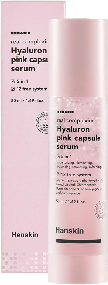 Hanskin - Real Complexion Hyaluron Pink Capsule Serum - 50Ml