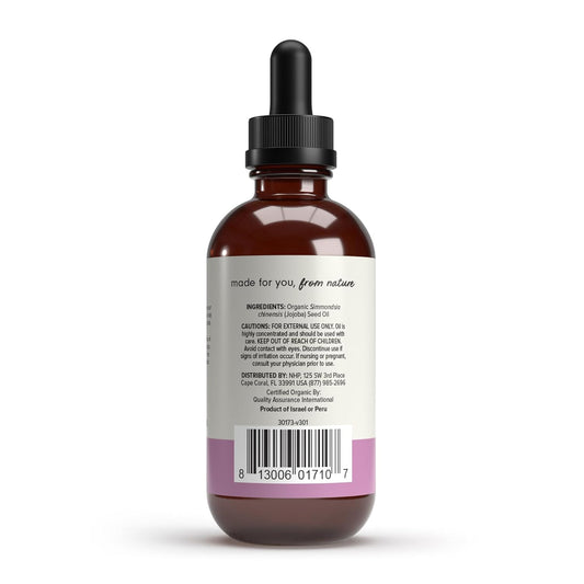 Dr. Mercola Ola Botanicals Organic Jojoba Oil (4 Fl. Oz.), Light And Rejuvenating, Leaping Bunny Certified, Certified Usda Organic