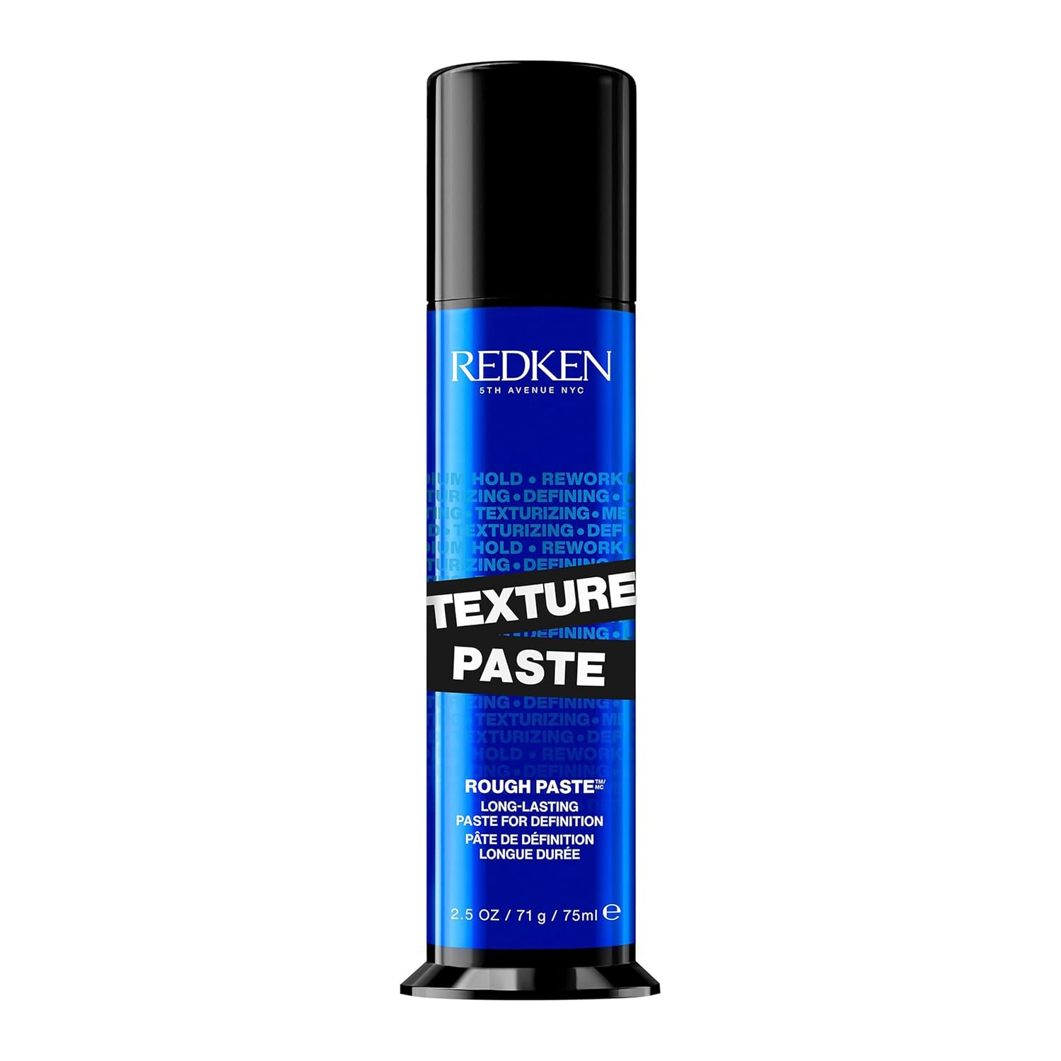 Redken Texture Paste Hair Styling Paste For Definition | Adds Long-Lasting Style & Definition | Relaxed & Deconstructed Styling | Rough Paste | Medium Hold | For All Hair Types | 2.5 Oz