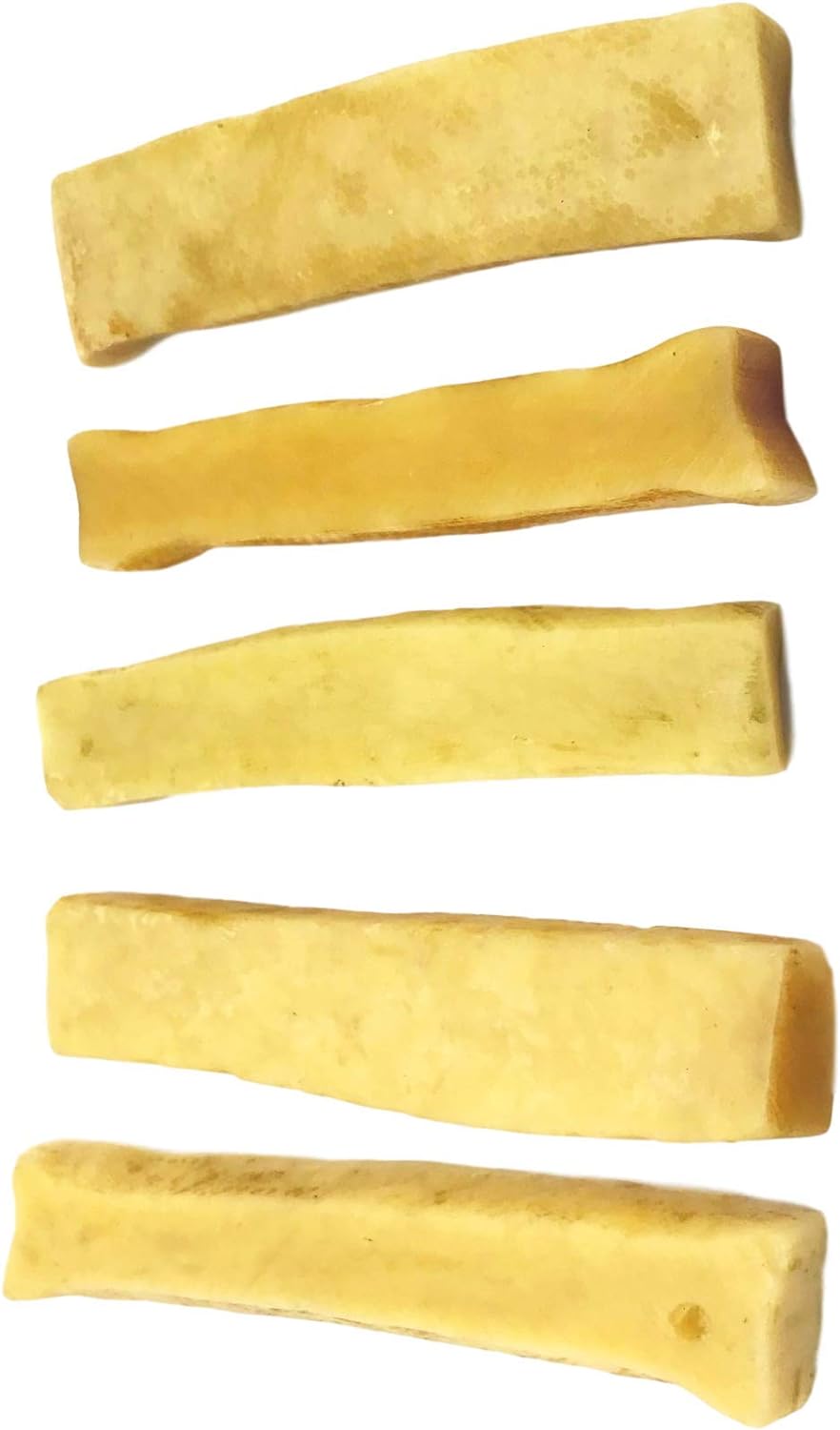 Yak Snak Dog Chews - All Natural Hard Cheese Himalayan Dog Treats - Long Lasting Dog Chews, Made from Yak Milk, Small, Medium. Large & Extra Large Sizes (Extra Small 5-Pack) : Pet Supplies