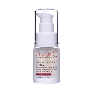 Emerginc Vitamin C Eye Serum 12% - Gentle Eye Serum With Chamomile + Grape Seed Extract To Target The Appearance Of Fine Lines, Puffiness + Pigmentation (0.5 Oz, 15 Ml)