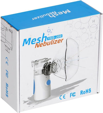 Nebuliser Machine For Adults Rechargeable Nebuliser Mask Portable Design, Handheld Mesh Nebuliser For Adults & Kids Easy To Use & Clean, Suit For Home & Travel (Assorted Colour)