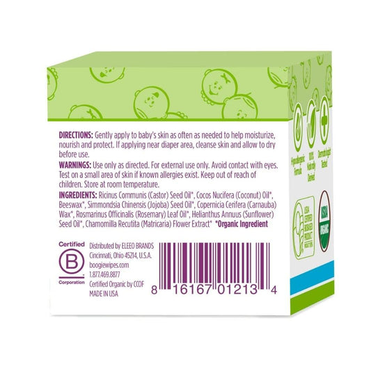 Healing Ointment By The Makers Of Boogie Wipes, Head To Toe Balm For Baby And Kids, Cloth Diaper Safe, Moisturizes & Soothes Sensitive Skin, Hypoallergenic & Naturally Derived, 1.5 Ounces, (Pack Of 1)