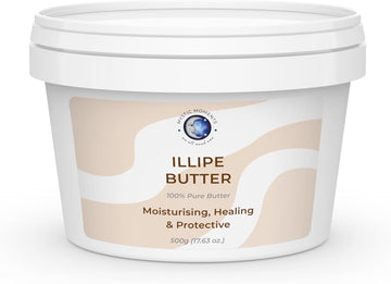 Mystic Moments | Illipe Butter 500g - Pure & Natural Cosmetic Butters Vegan GMO Free